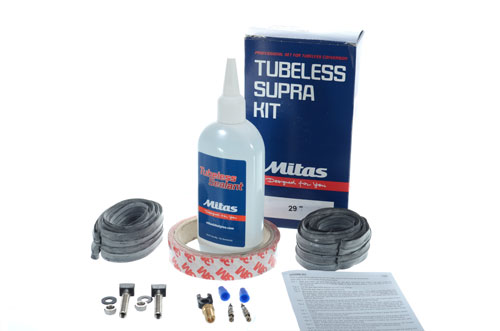 Tubeles (conversion) kit Mitas