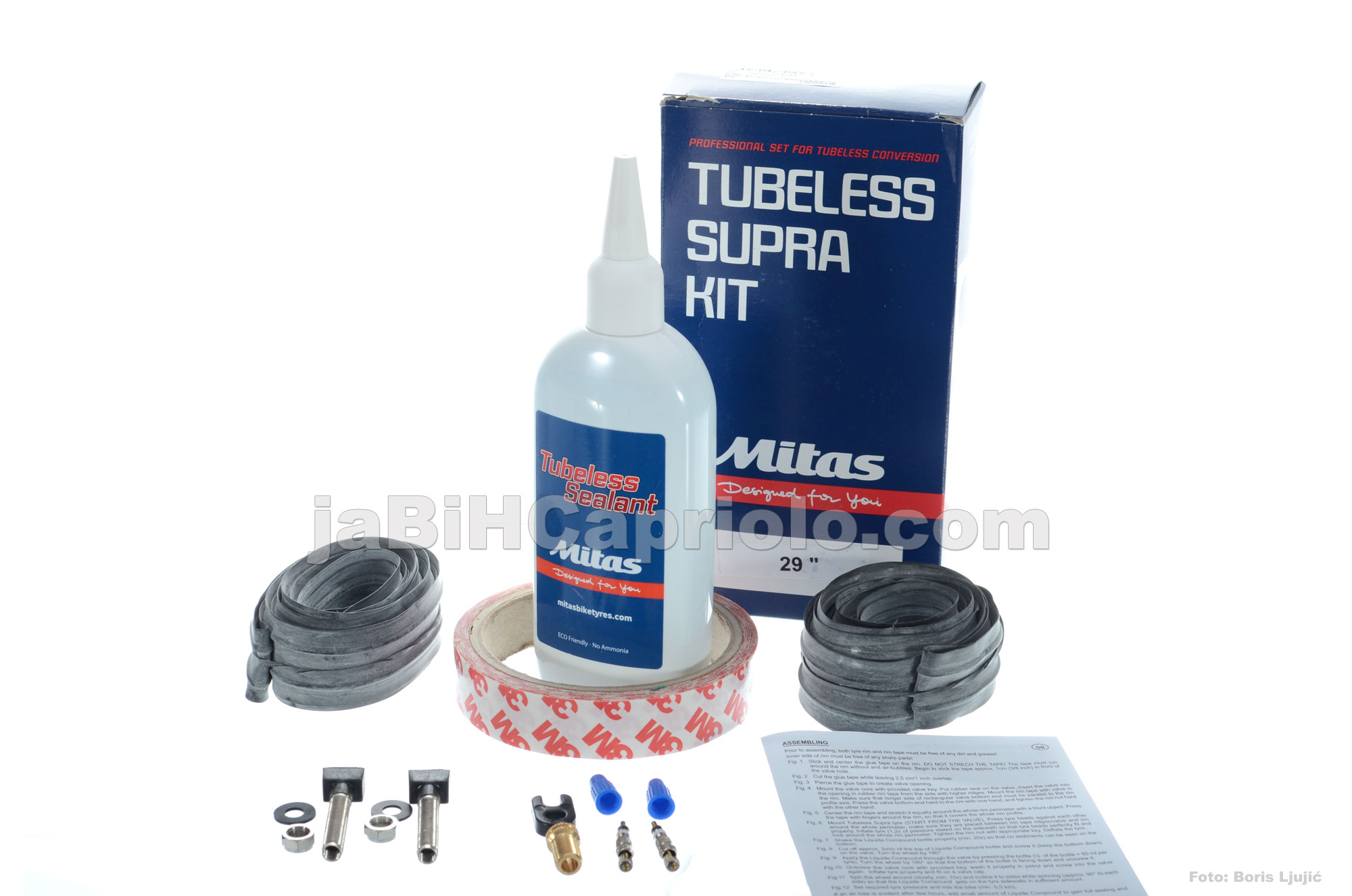 Tubeless setovi Tubeles (conversion) kit Mitas