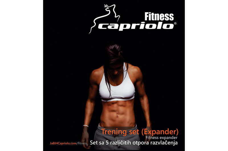 Fitnes oprema-ostalo Expander set Capriolo