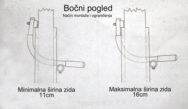 Fitnes oprema-ostalo Vratilo montaža na vrata Capriolo