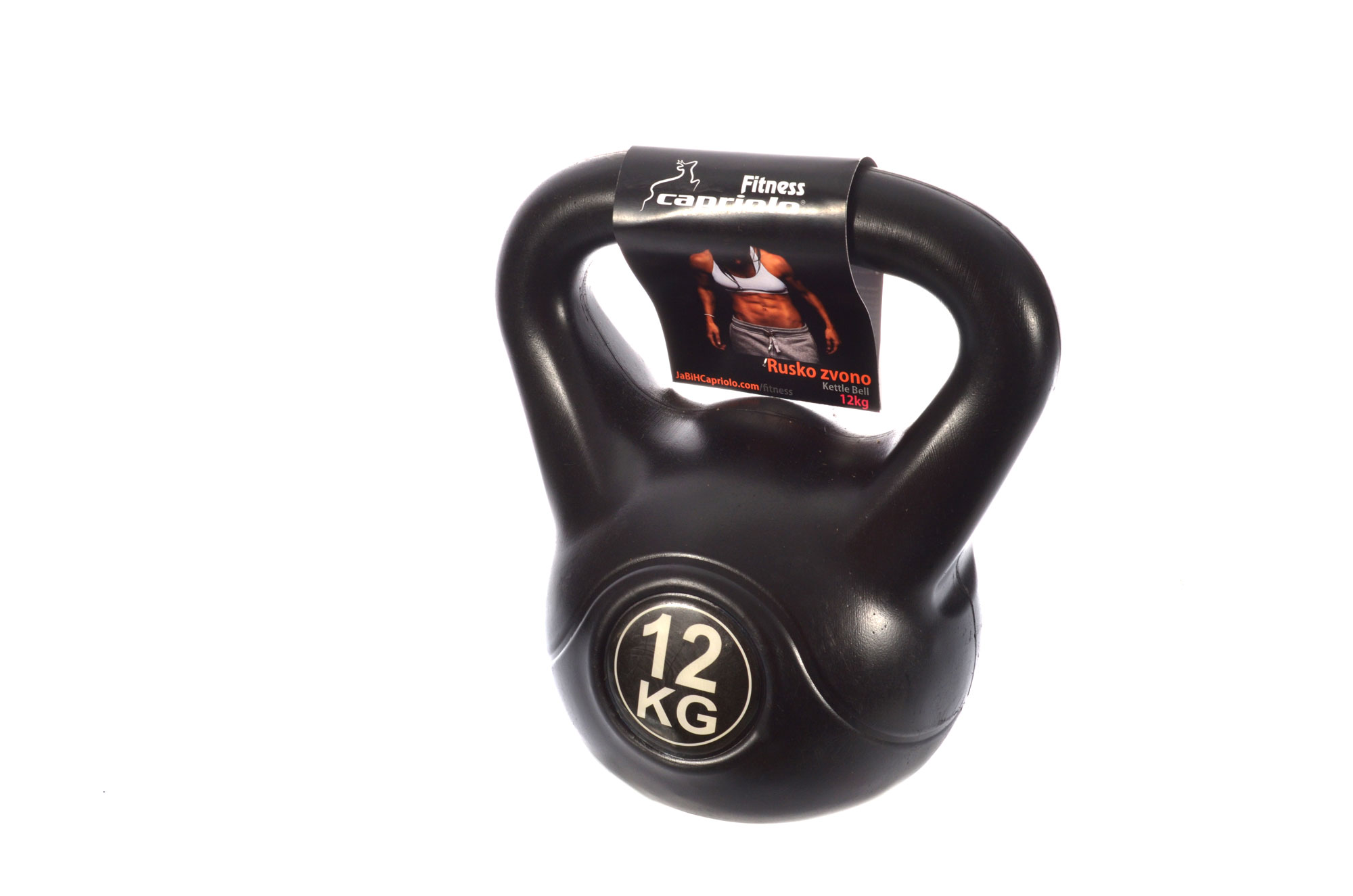 Kettlebell (Girja) 12kg (PVC sa ispunom) Capriolo